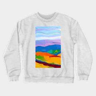 Dance Of The Waves Crewneck Sweatshirt